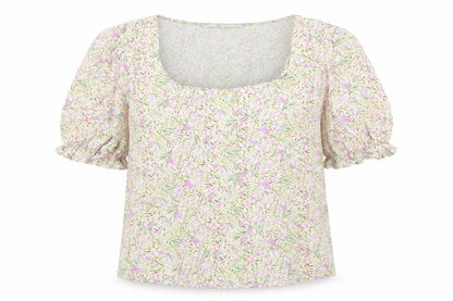 Womens UK Size 8 TU Multicoloured Basic Blouse