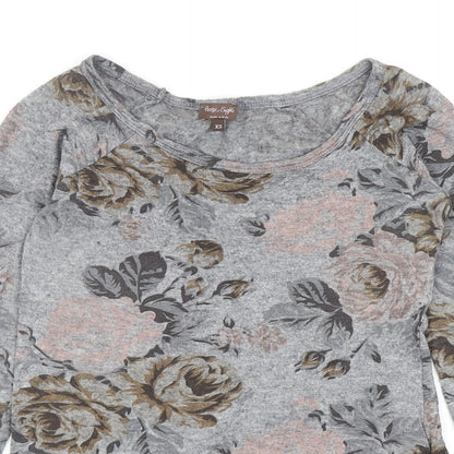 Womens UK Size XS Phase Eight Grey Pullover Jumper