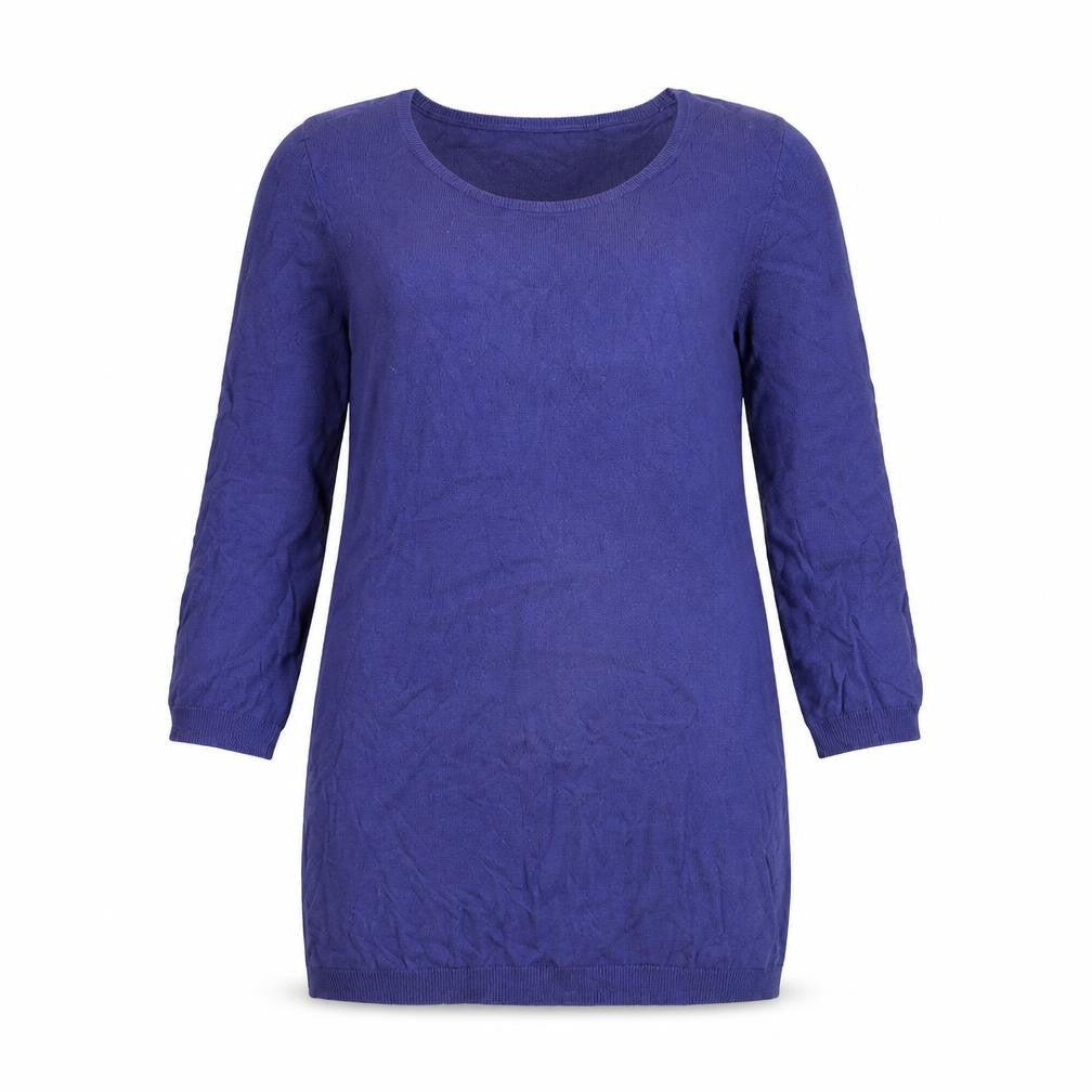 Womens UK Size 12 Preworn Blue Pullover Jumper