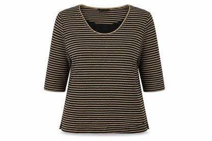 Womens UK Size 12 TIGI Brown Basic Blouse