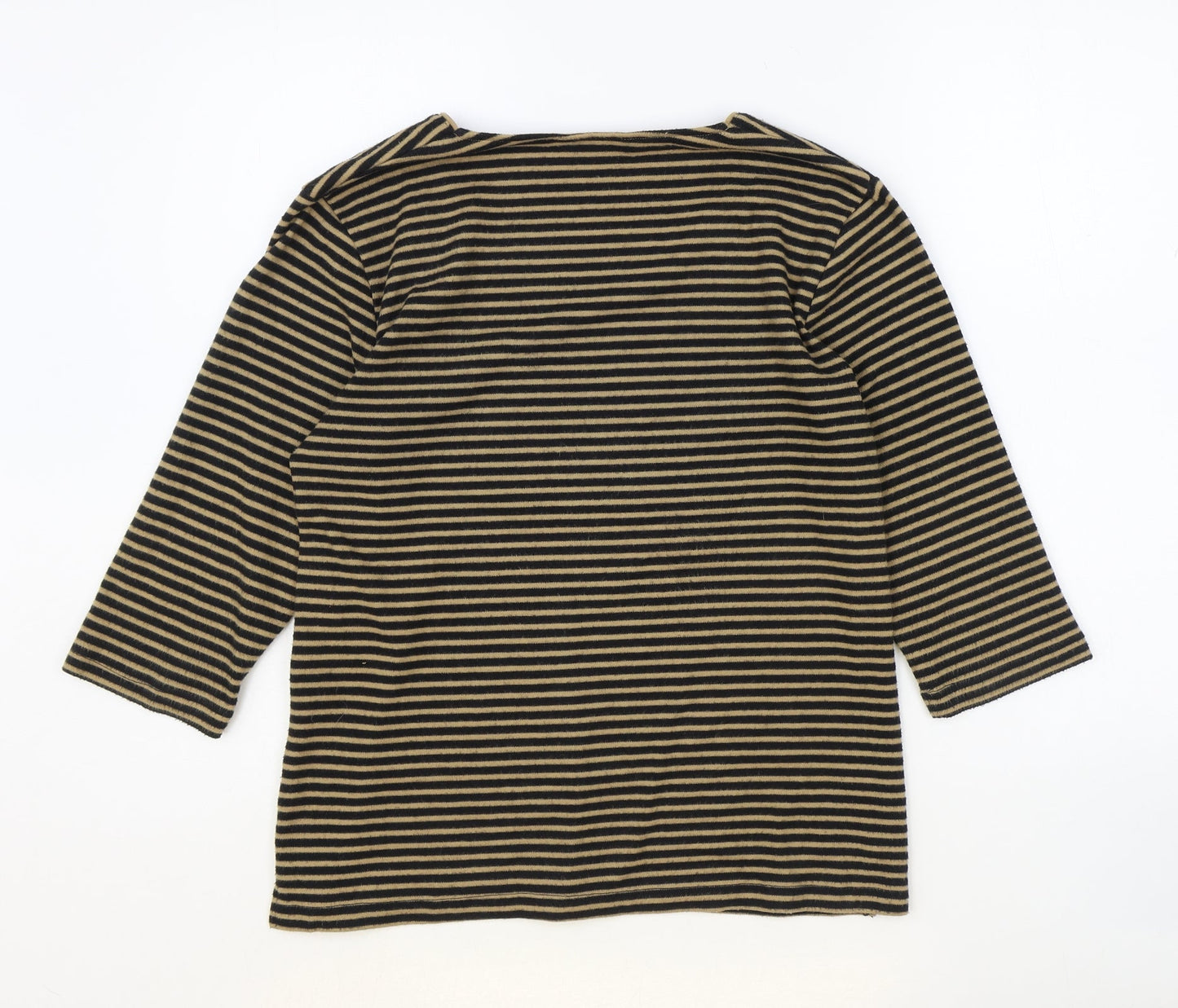Womens UK Size 12 TIGI Brown Basic Blouse