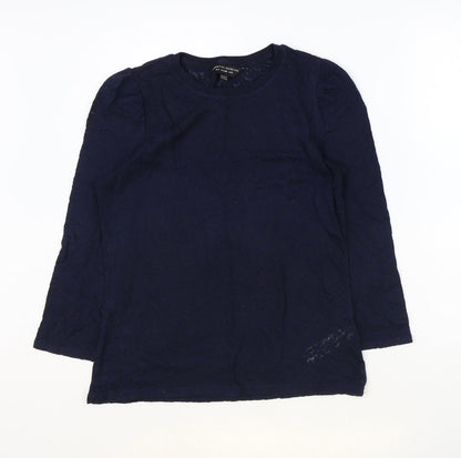 Womens UK Size 8 Dorothy Perkins Blue Basic T-Shirt