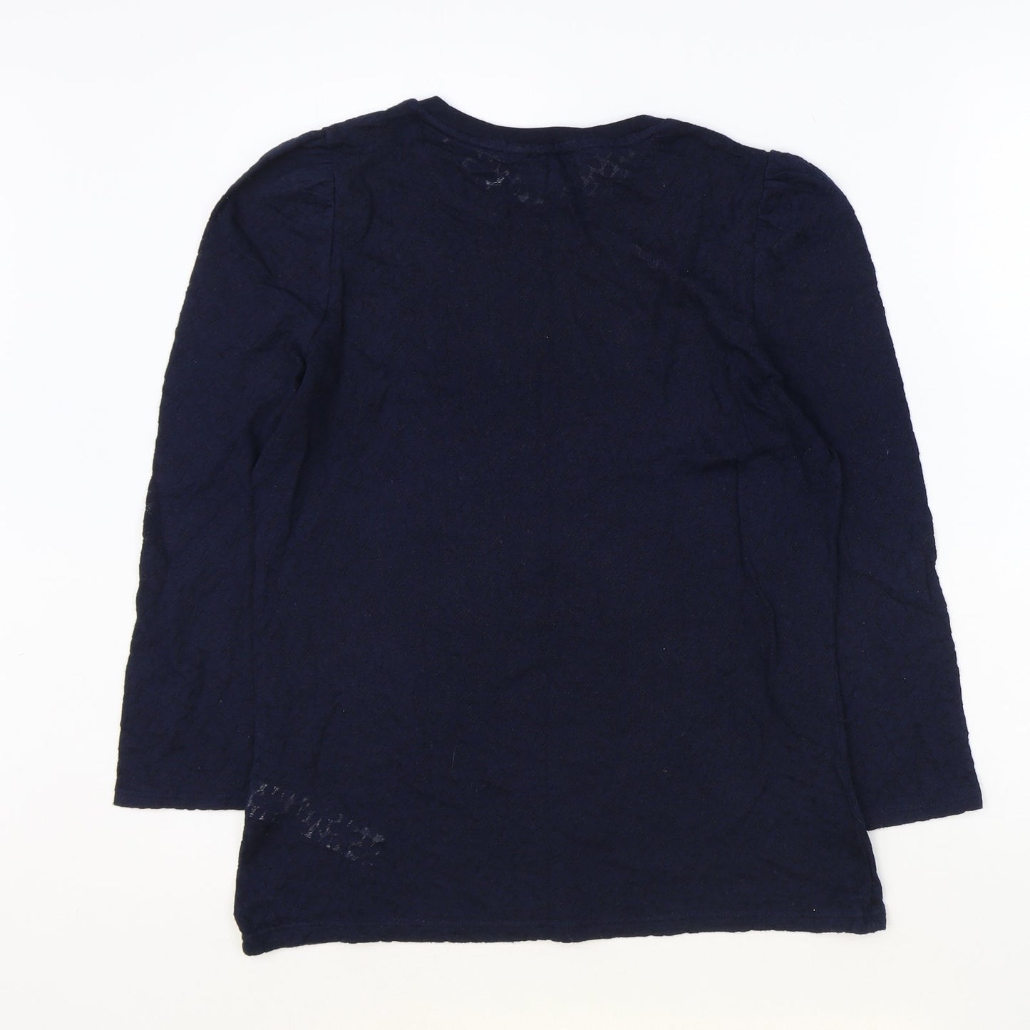 Womens UK Size 8 Dorothy Perkins Blue Basic T-Shirt
