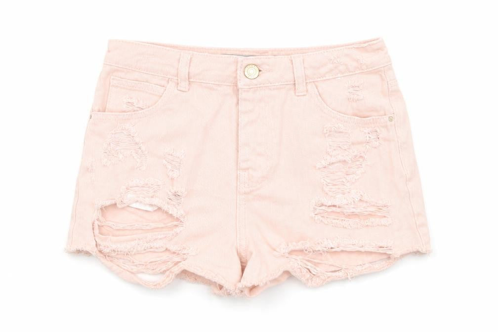 Womens UK Size 6 Primark Regular Fit Cut-Off Shorts