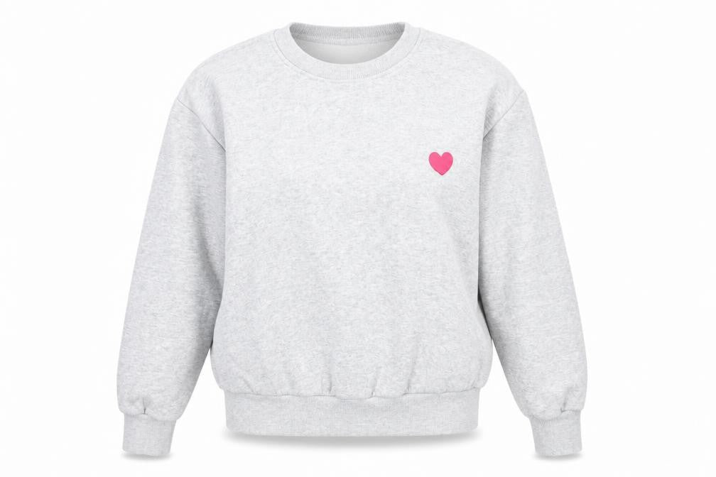 Womens UK Size 6 Boohoo Grey Pullover Sweatshirt