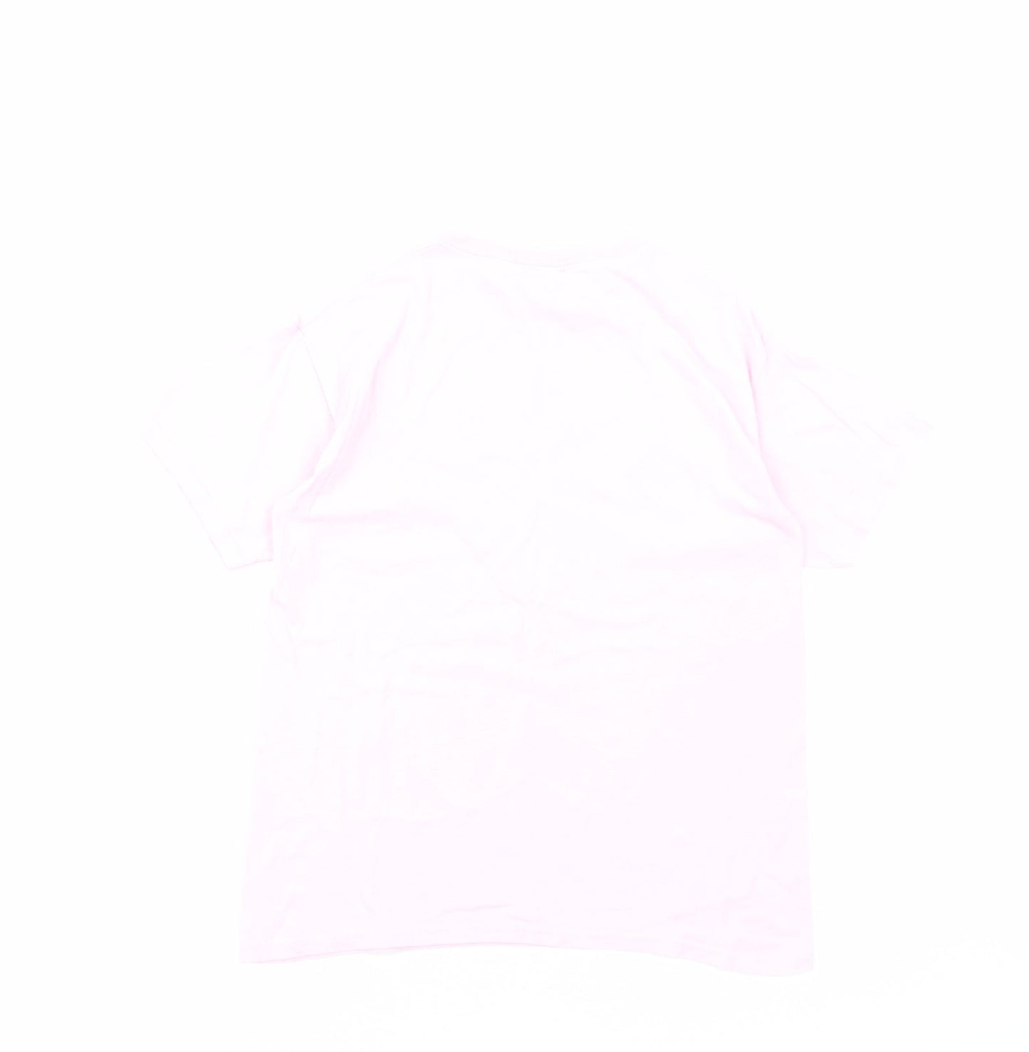 Old Classics Rule Womens Pink Cotton Basic T-Shirt Size XL Round Neck - Volksawagen Camper Van