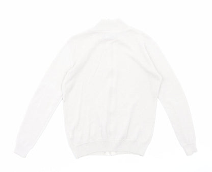 Primark Womens Ivory Jacket Size 10 Zip