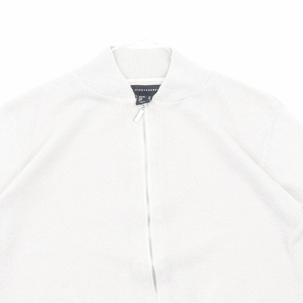 Primark Womens Ivory Jacket Size 10 Zip