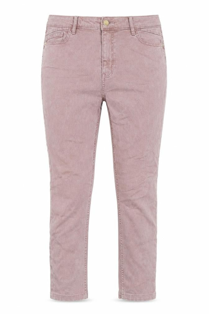Womens UK Size 10 F&F Regular Fit Straight Brown Jeans