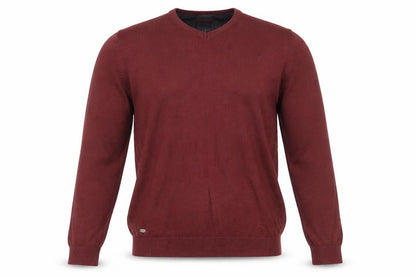 Mens UK Size M Kensington Eastside Red Pullover Jumper
