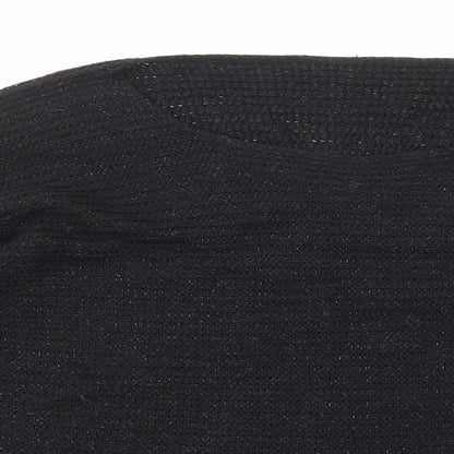Womens UK Size M Preworn Black Pullover Jumper