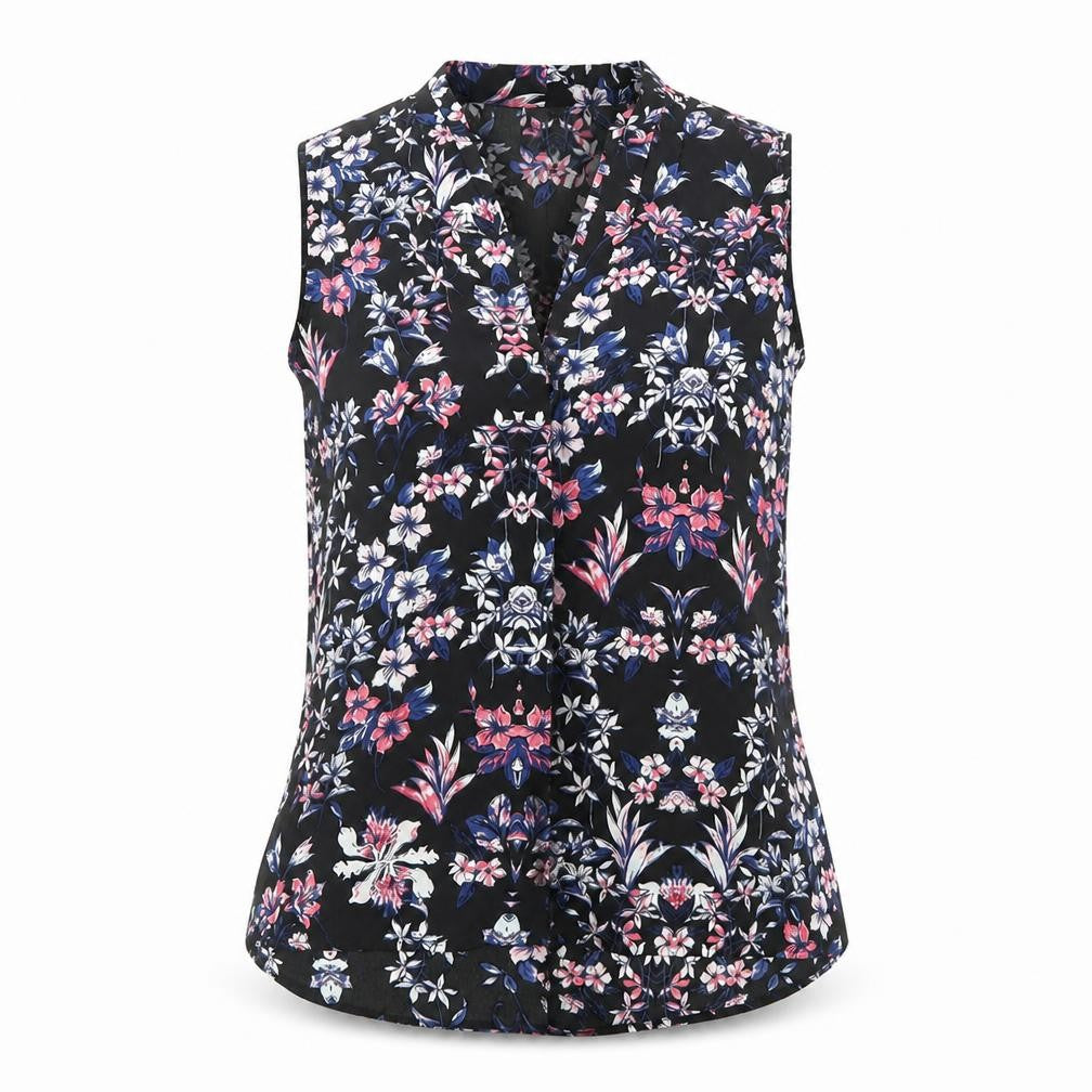 Womens UK Size 10 Kushi Black Basic Blouse