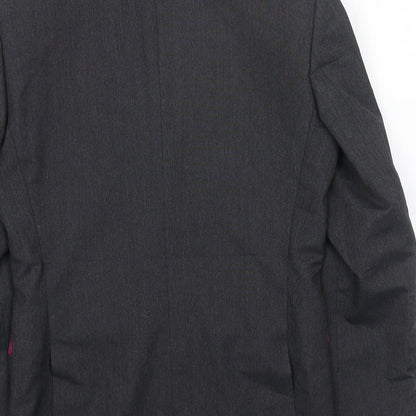 Marks and Spencer Womens Grey Polyester Jacket Blazer Size M