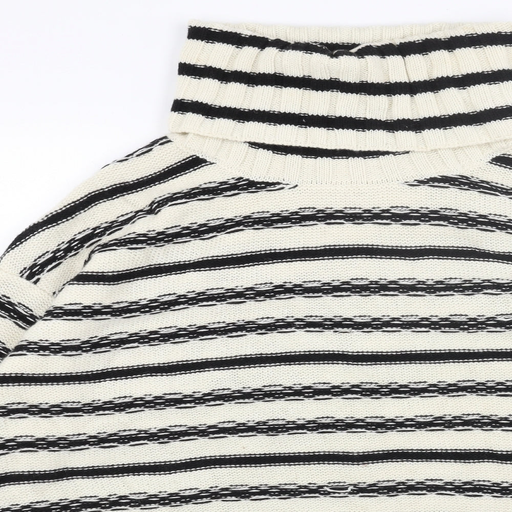 Womens UK Size S H&M White Pullover Jumper