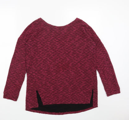 Womens UK Size 10 NEXT Pink Pullover Jumper