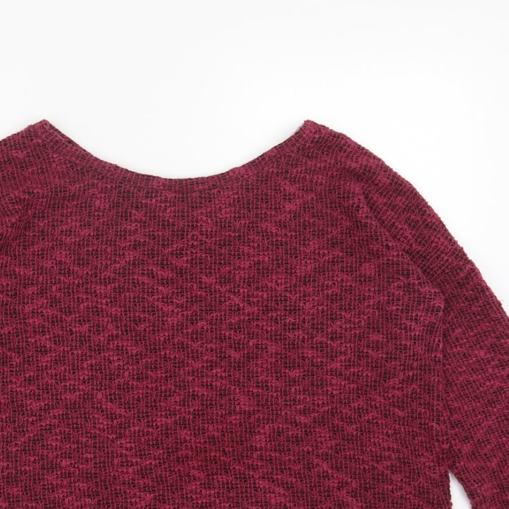 Womens UK Size 10 NEXT Pink Pullover Jumper