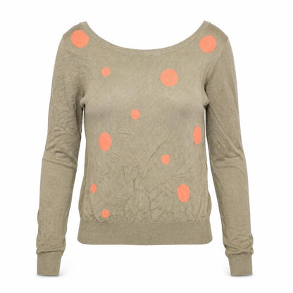 Womens UK Size XS Preworn Beige Pullover Jumper