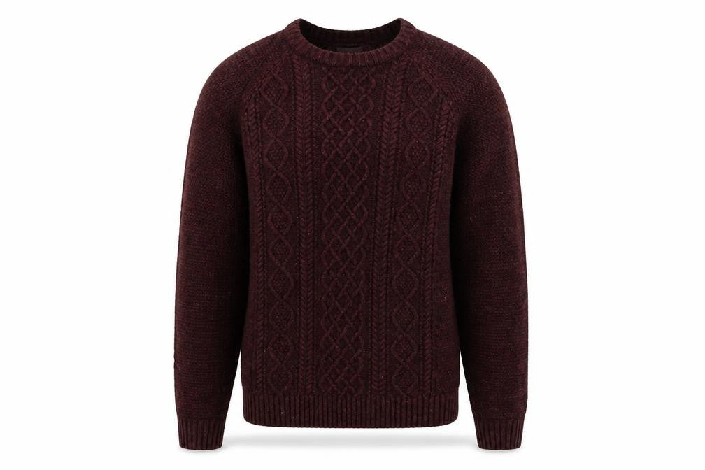 Mens UK Size S Easy Red Pullover Jumper