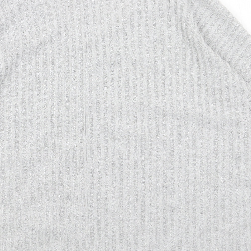 Womens UK Size S New Look Grey Pullover Jumper