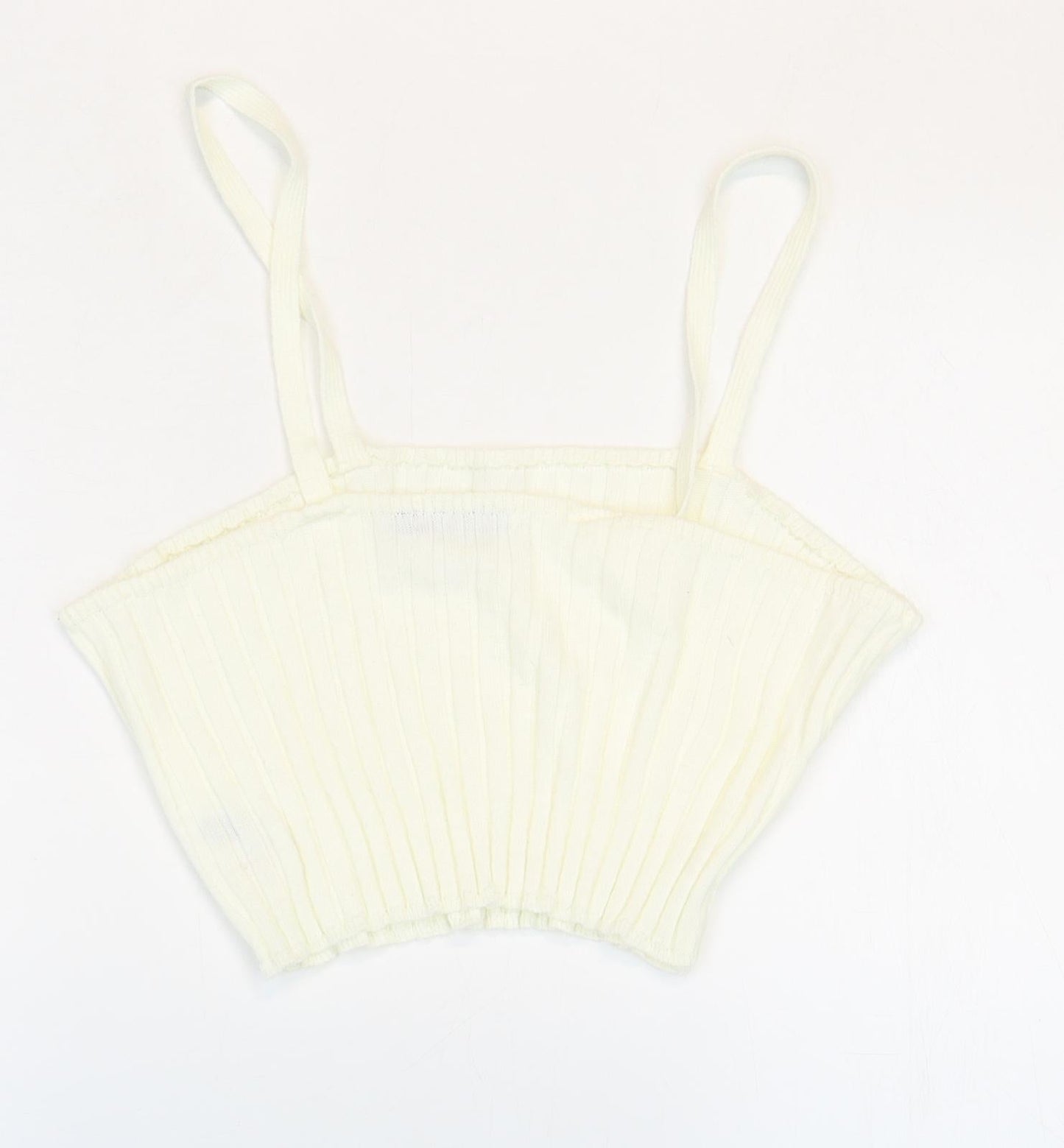 Womens UK Size 20 In the Style White Basic Tank