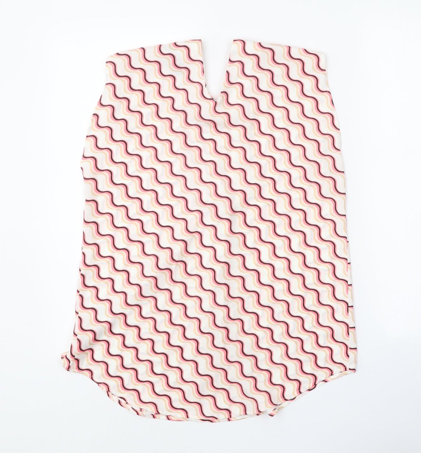 Womens UK Size 6 Marks and Spencer White Basic Tank