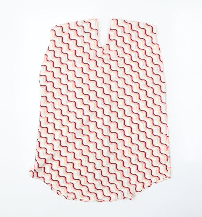 Womens UK Size 6 Marks and Spencer White Basic Tank