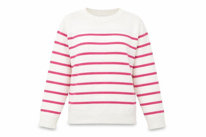 Womens UK Size 10 Marks and Spencer White Pullover Jumper