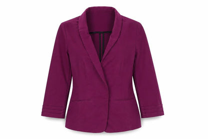 Womens UK Size 8 Marks and Spencer Regular Purple Blazer