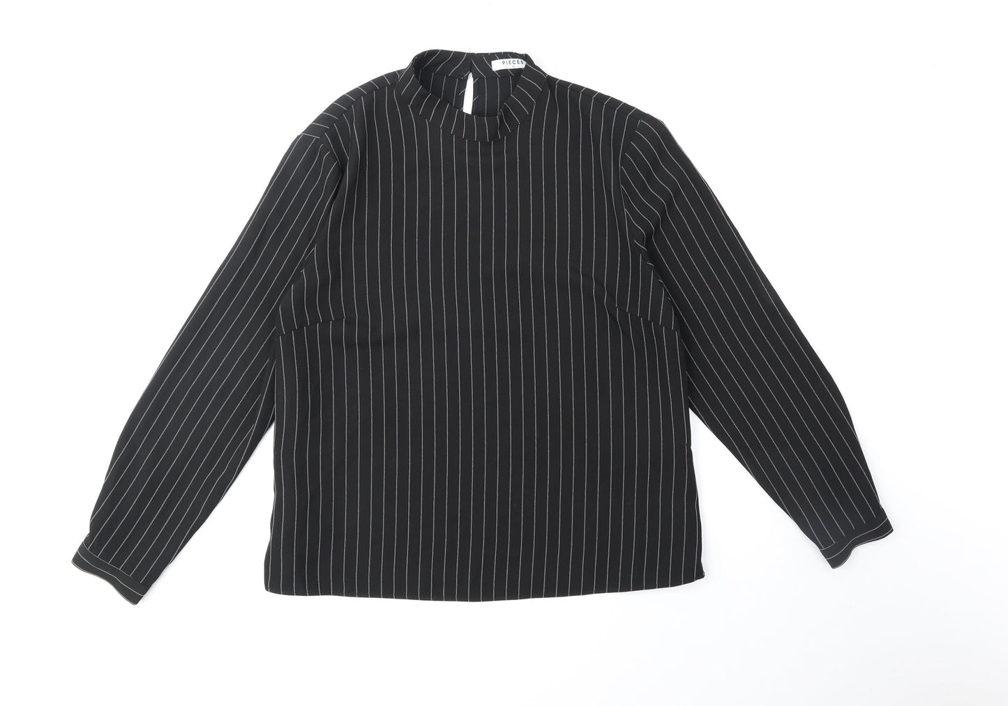 Womens UK Size XL Pieces Black Basic Blouse
