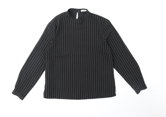 Womens UK Size XL Pieces Black Basic Blouse