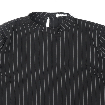 Womens UK Size XL Pieces Black Basic Blouse