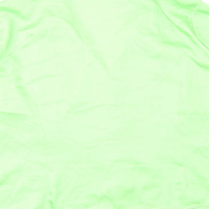 Womens UK Size 18 Marks and Spencer Green Basic Button-Up