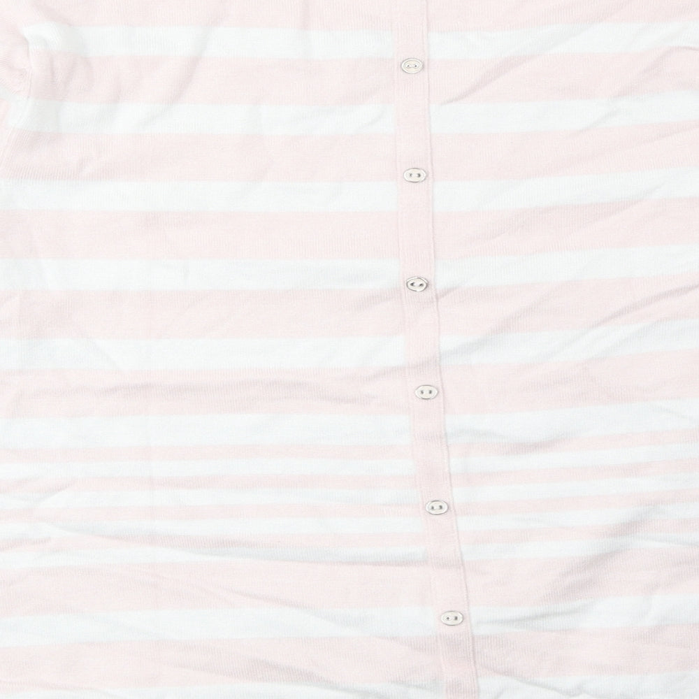 Womens UK Size 18 M&Co Pink Pullover Jumper