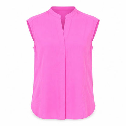 Womens UK Size 8 Warehouse Pink Basic Blouse
