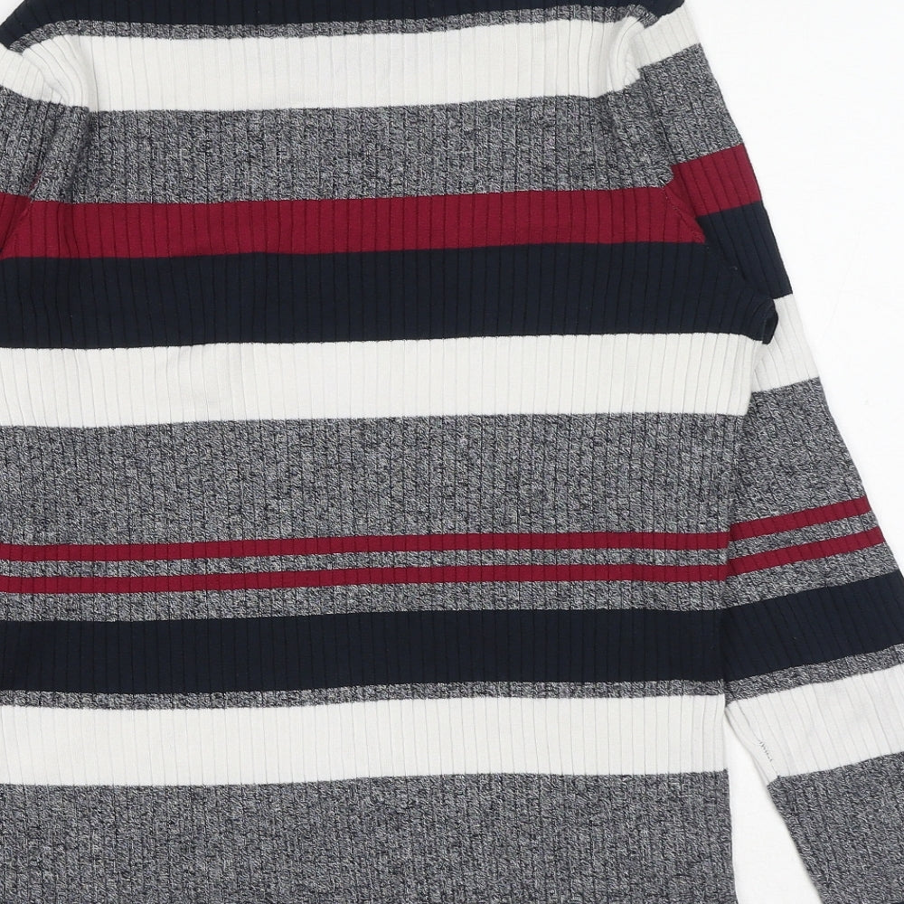 Womens UK Size L H&M Grey Pullover Jumper