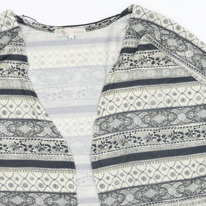 Womens UK Size M Cameo Rose Beige Cardigan Jumper