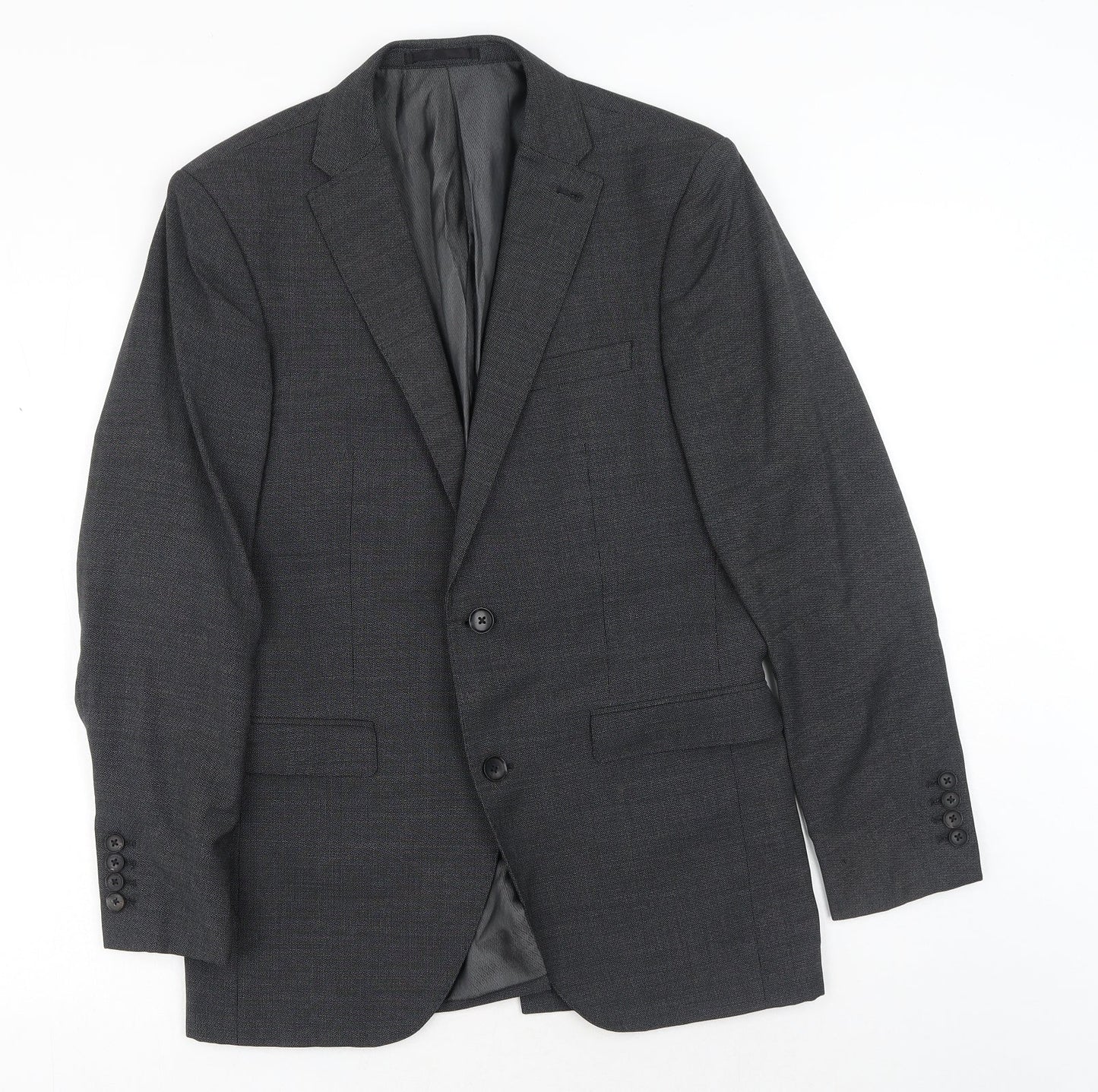 Mens UK Size 38 NEXT Regular Grey Suit Jacket