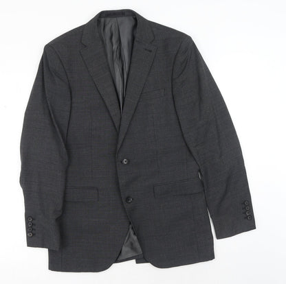 Mens UK Size 38 NEXT Regular Grey Suit Jacket