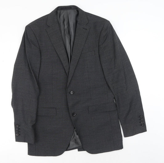 Mens UK Size 38 NEXT Regular Grey Suit Jacket