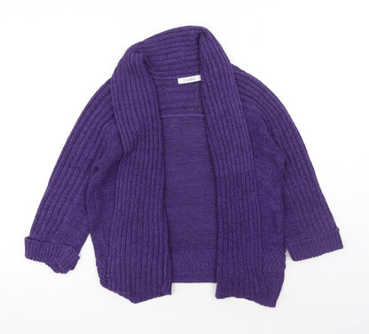 Womens UK Size 12 Marks and Spencer Purple Shrug Jumper