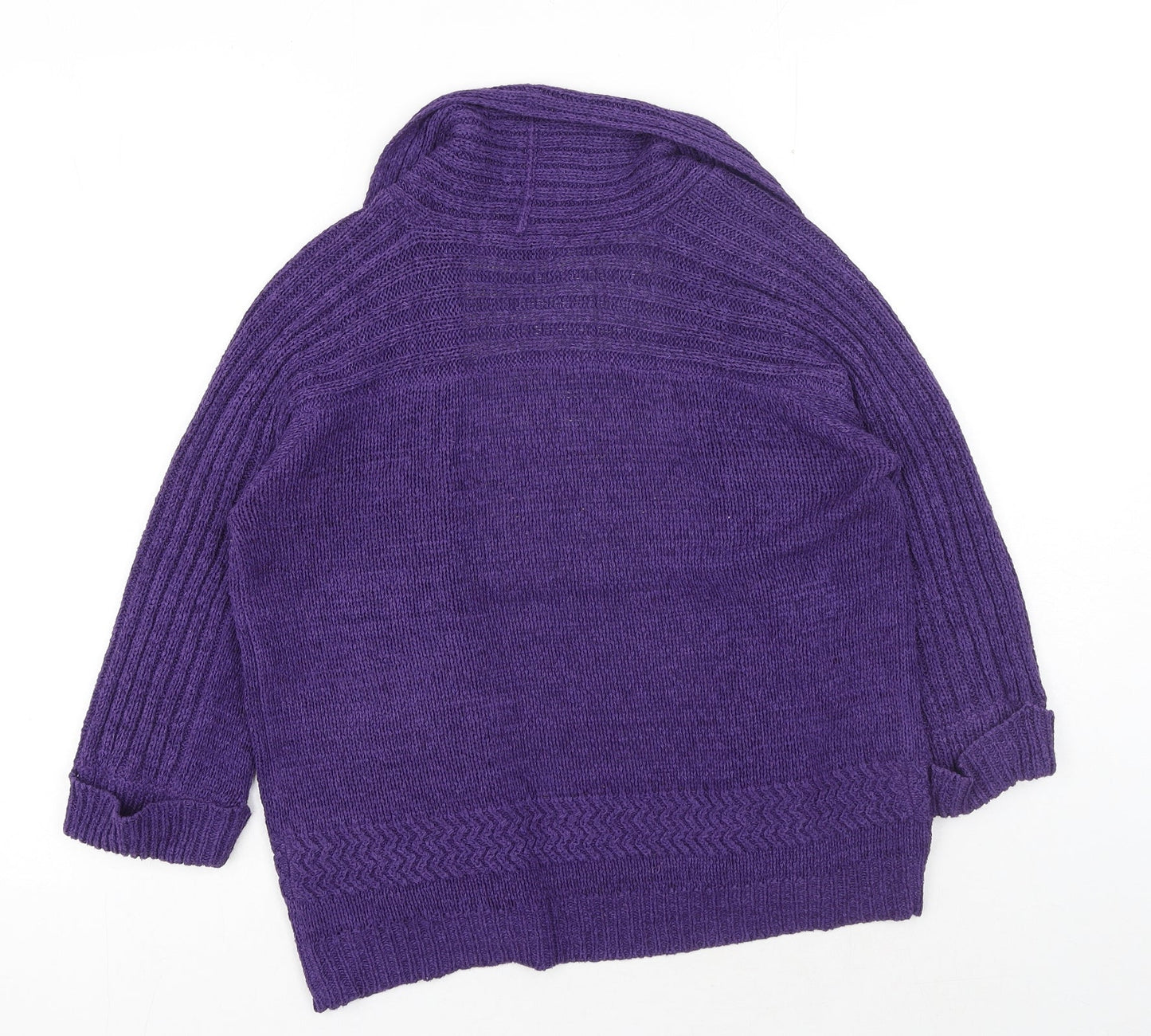 Womens UK Size 12 Marks and Spencer Purple Shrug Jumper