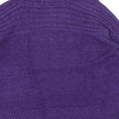Womens UK Size 12 Marks and Spencer Purple Shrug Jumper