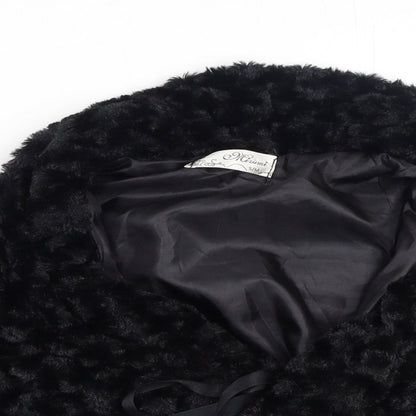 Mizumi Womens Black Jacket Blazer Size S Button