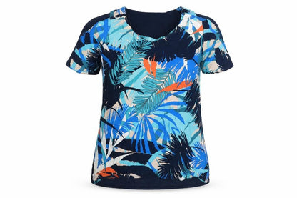 Womens UK Size 12 F&F Blue Basic Blouse