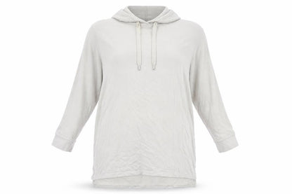 OTTOProducts Womens Beige Cotton Pullover Hoodie Size 24 Pullover - Be aware of our nature