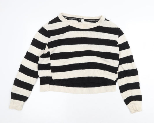 Womens UK Size S H&M Multicoloured Pullover Jumper