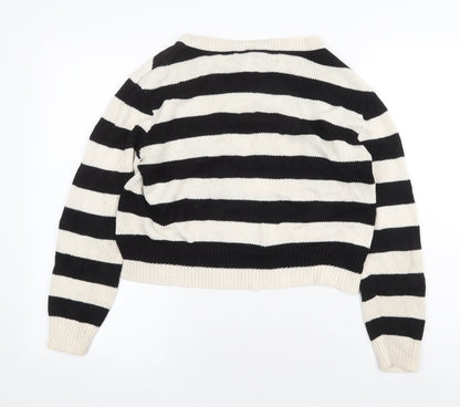 Womens UK Size S H&M Multicoloured Pullover Jumper