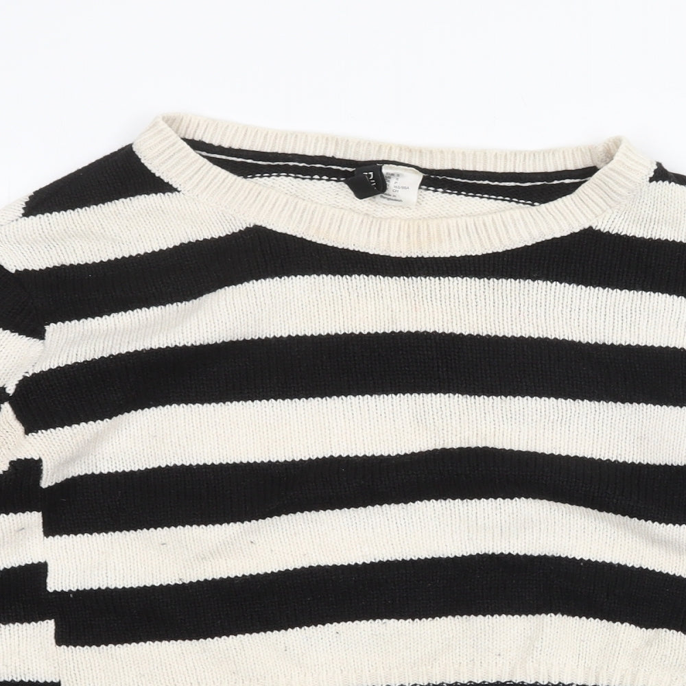 Womens UK Size S H&M Multicoloured Pullover Jumper