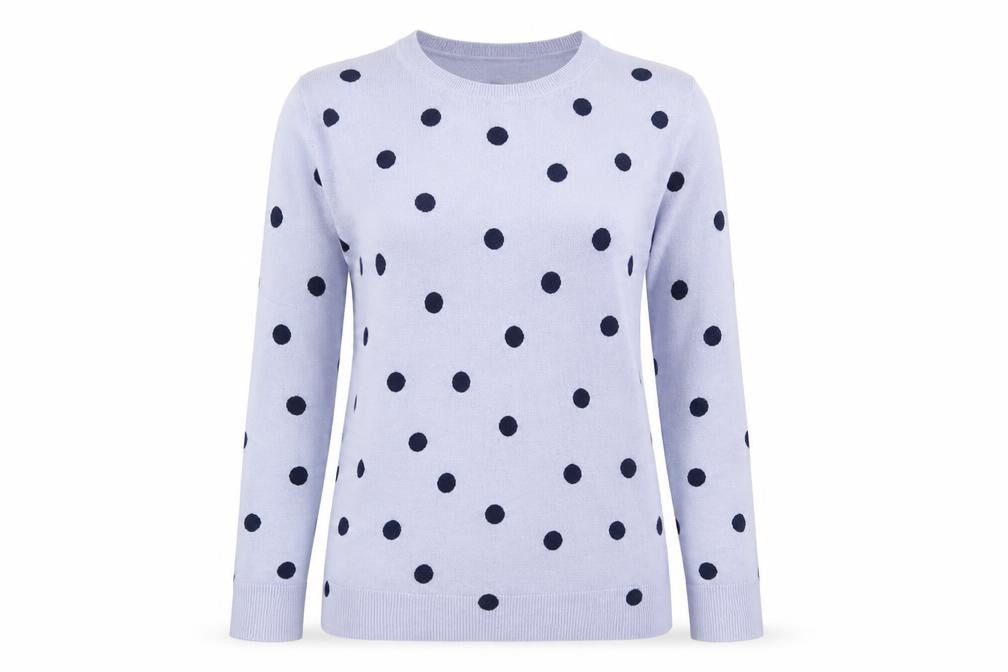 Womens UK Size 10 Marks and Spencer Blue Pullover Jumper