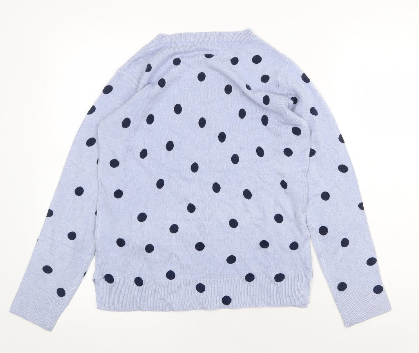Womens UK Size 10 Marks and Spencer Blue Pullover Jumper